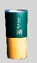 Half wooden Eco mug green 2.webp