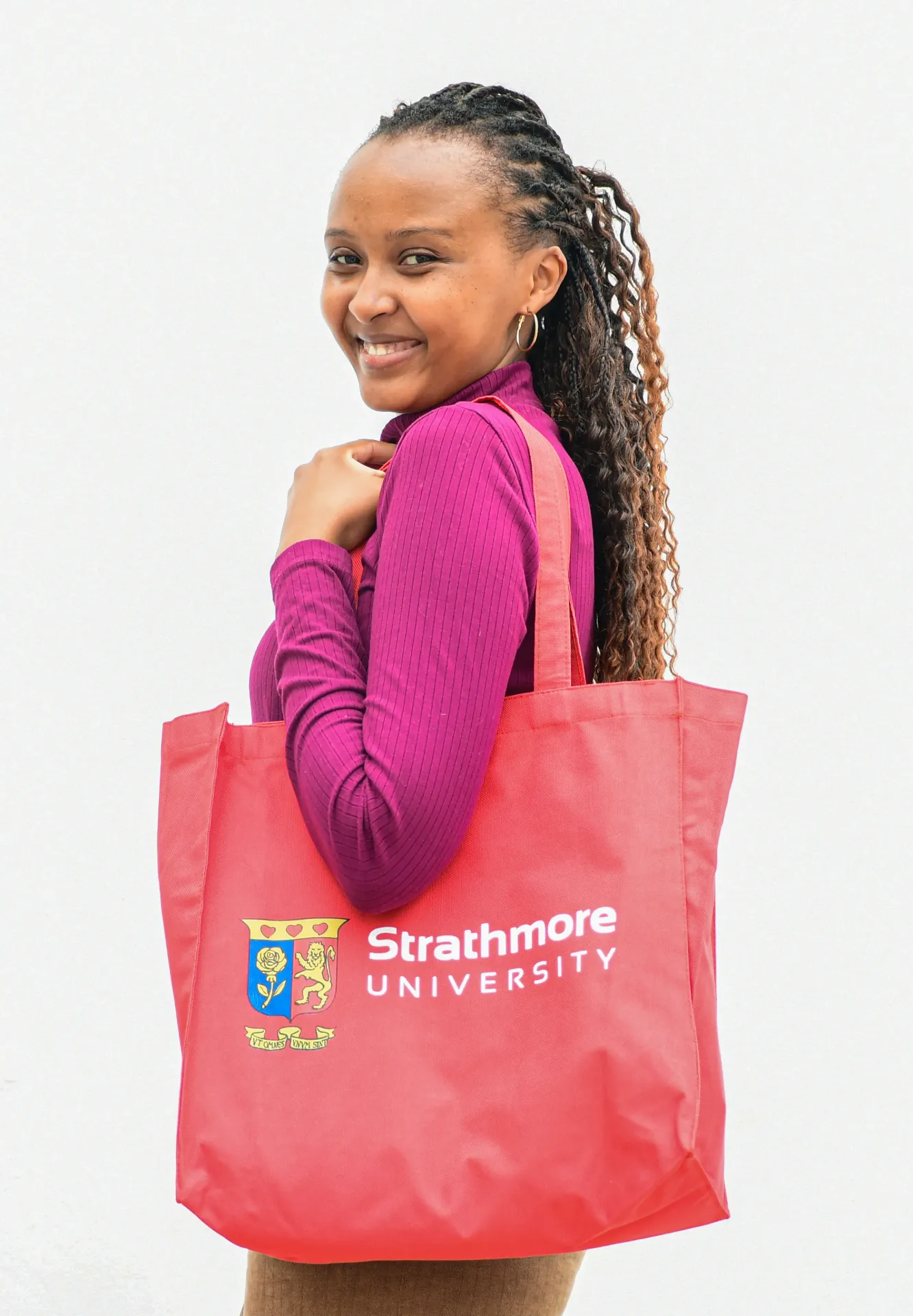 Basic Tote Bag (Red)